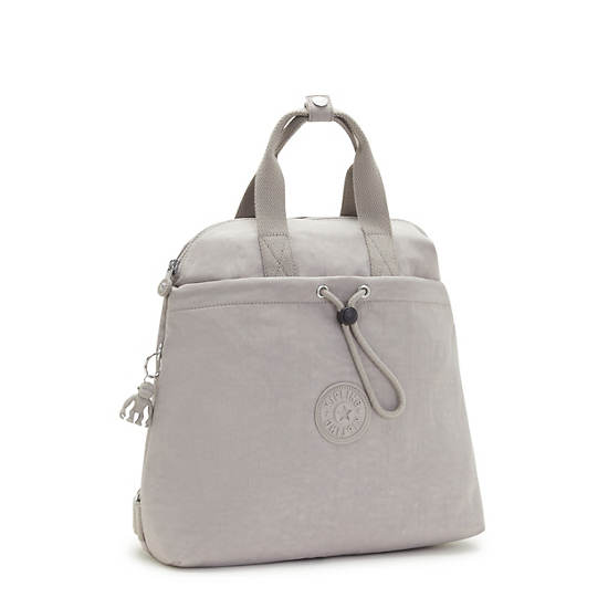 Kipling Goyo Medium Backpack Tote Håndtaske Grå | DK 1269EB